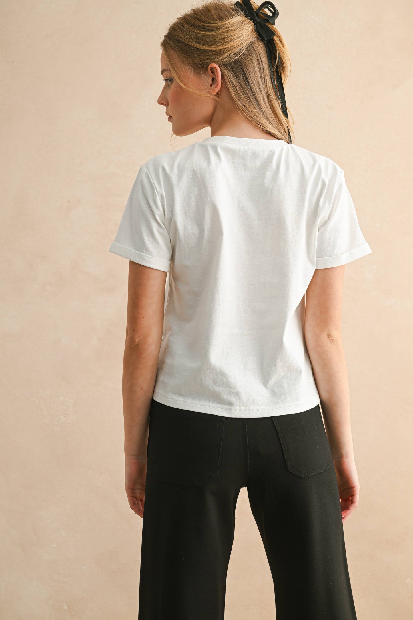 T5622 COCTAIL PRINTED T SHIRTS
