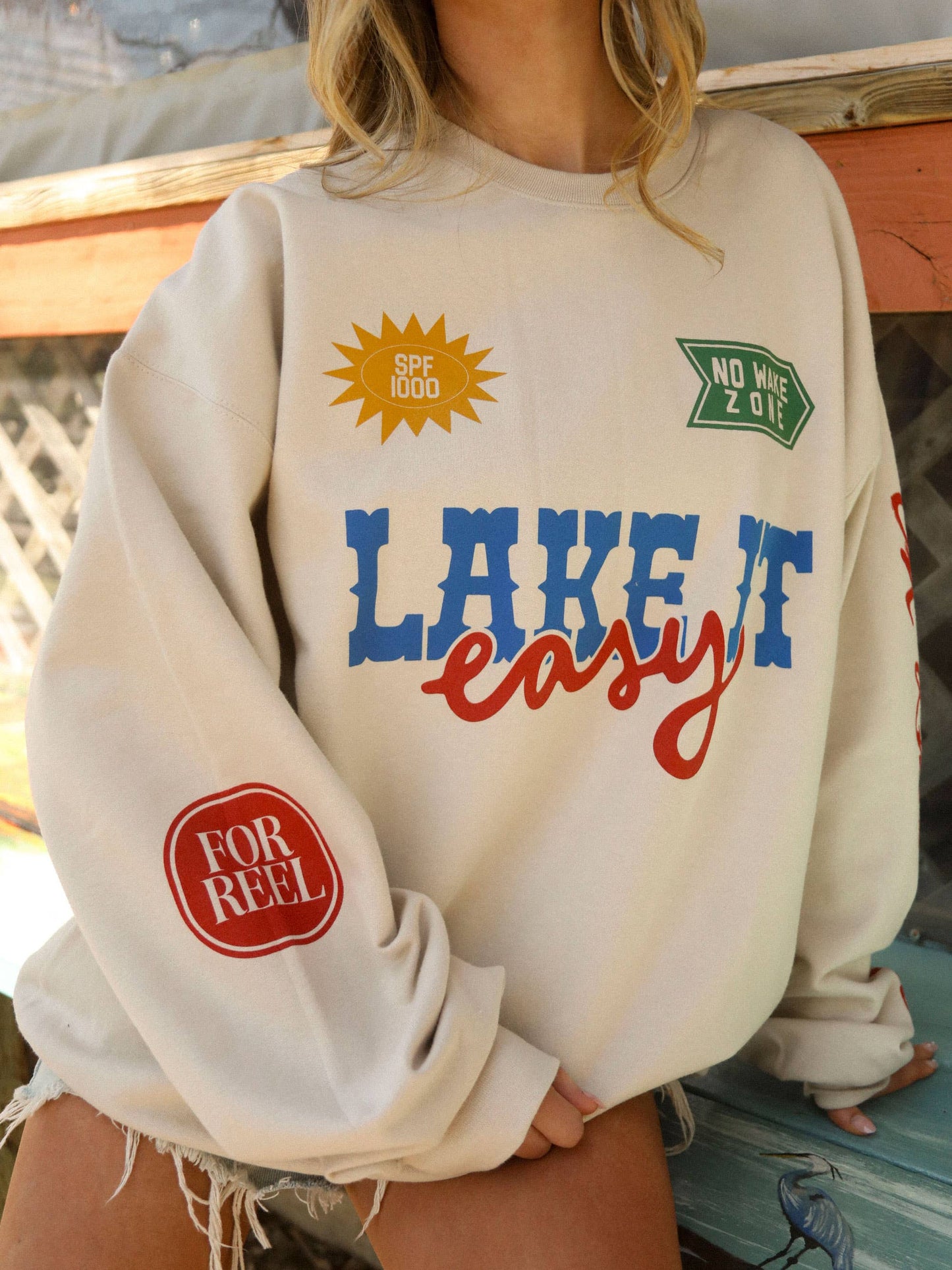 LAKE IT EASY SWEATSHIRT