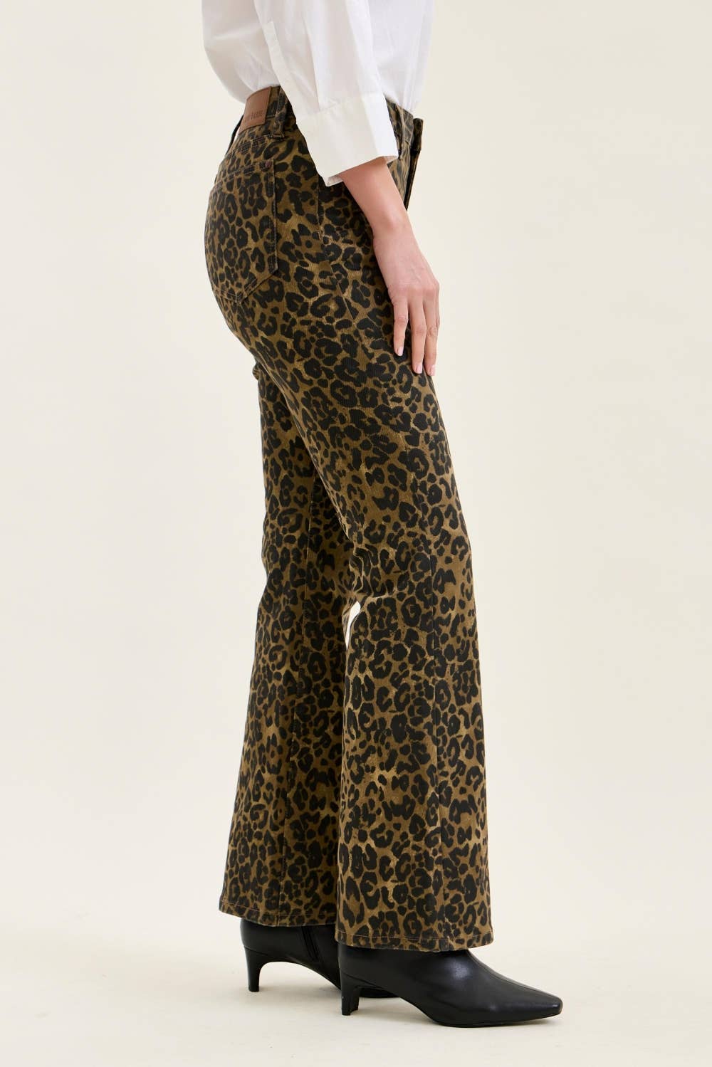 JUDY BLUE LEOPARD HW Bootcut