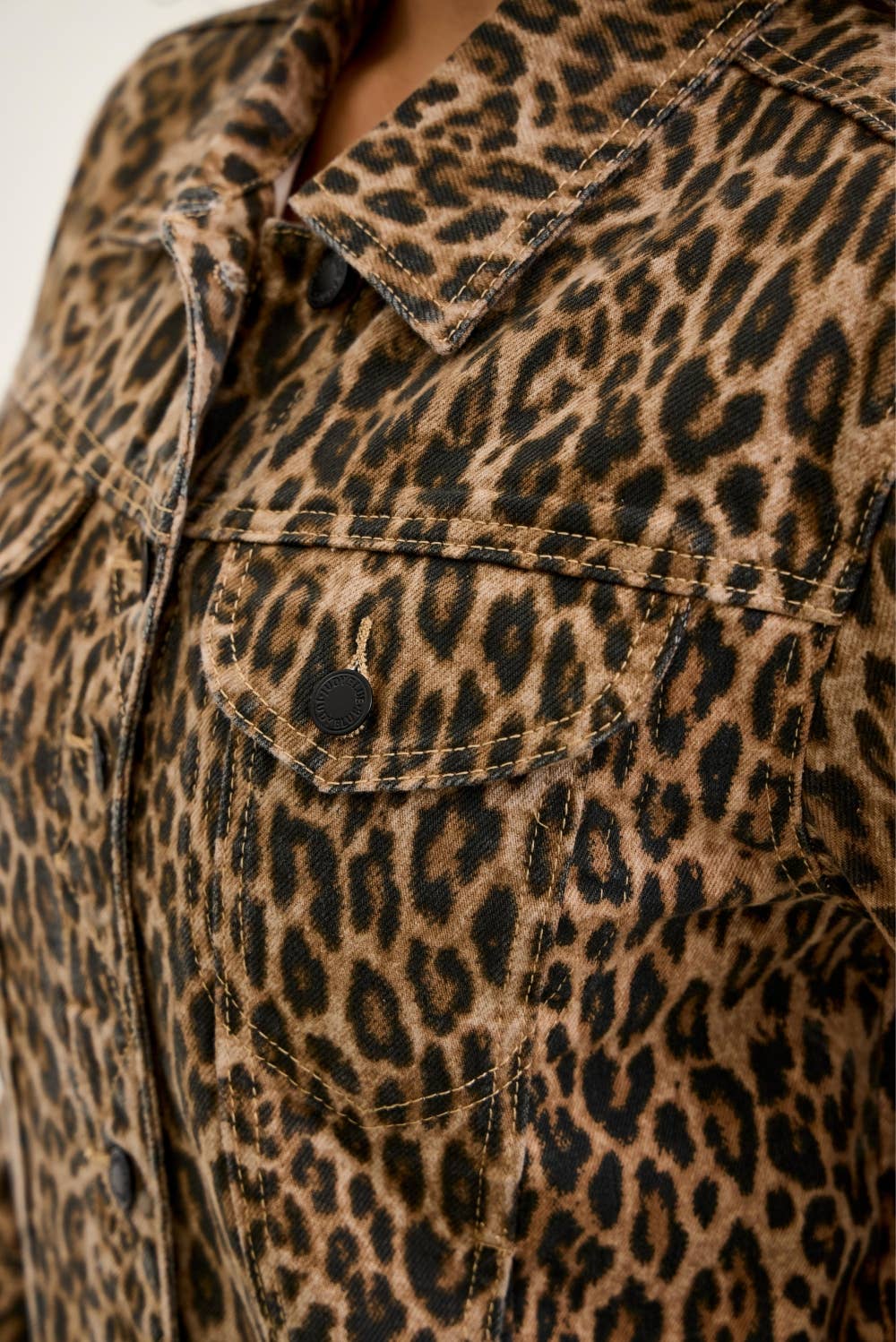 R.M. CICLY Leopard Jacket