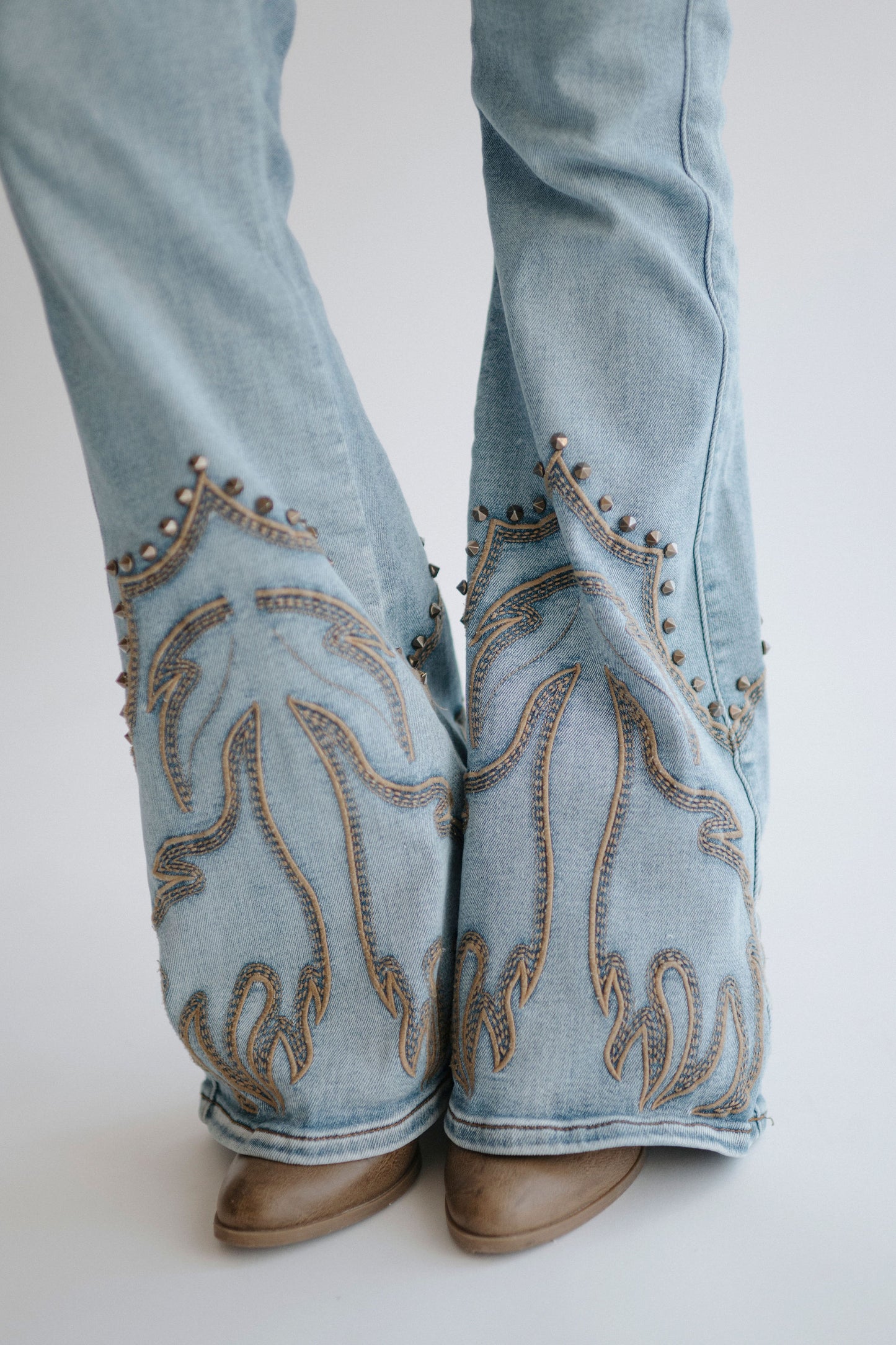 Hey cowboy studded jeans