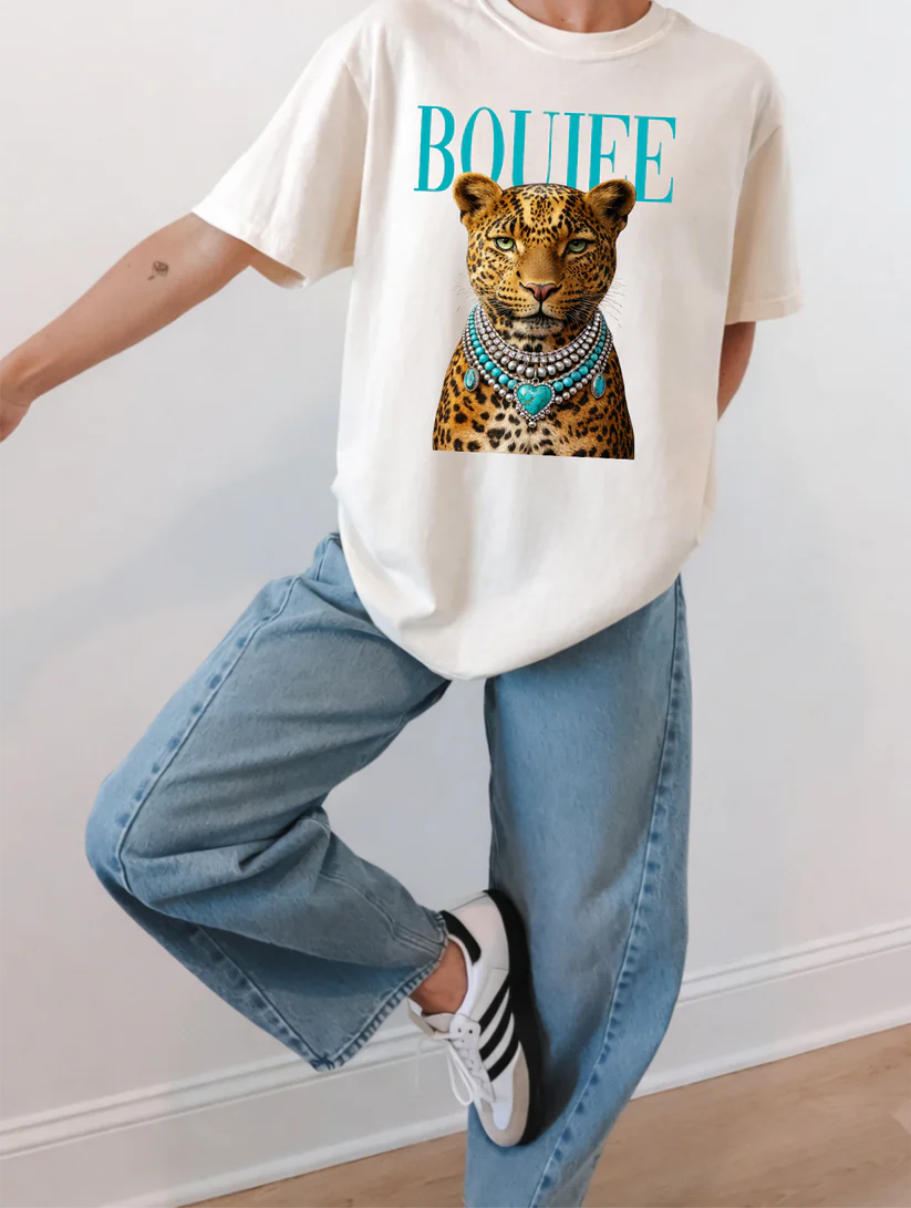 Boujee blinged tee