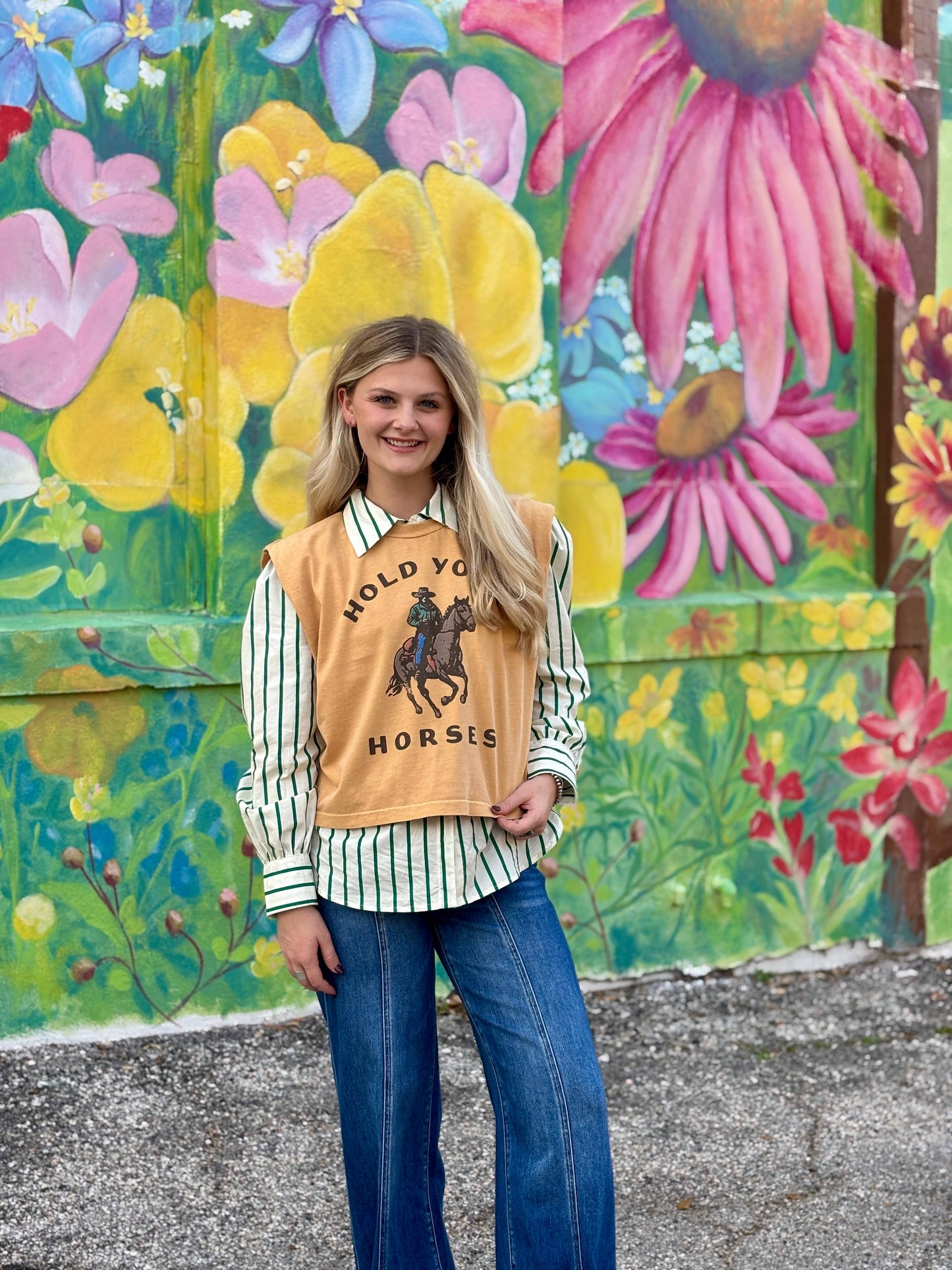 Hold your Horses Boxy Tank