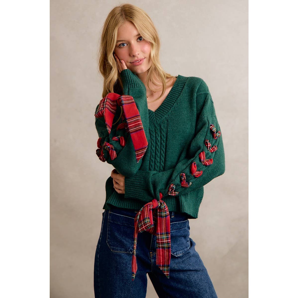 WRAPPED UP SWEATER TOP