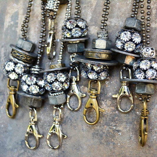 Tag Chain Necklace: Silver