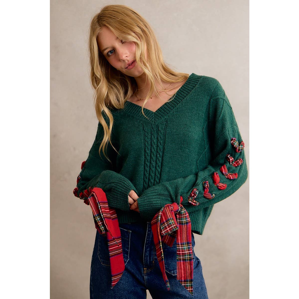 WRAPPED UP SWEATER TOP