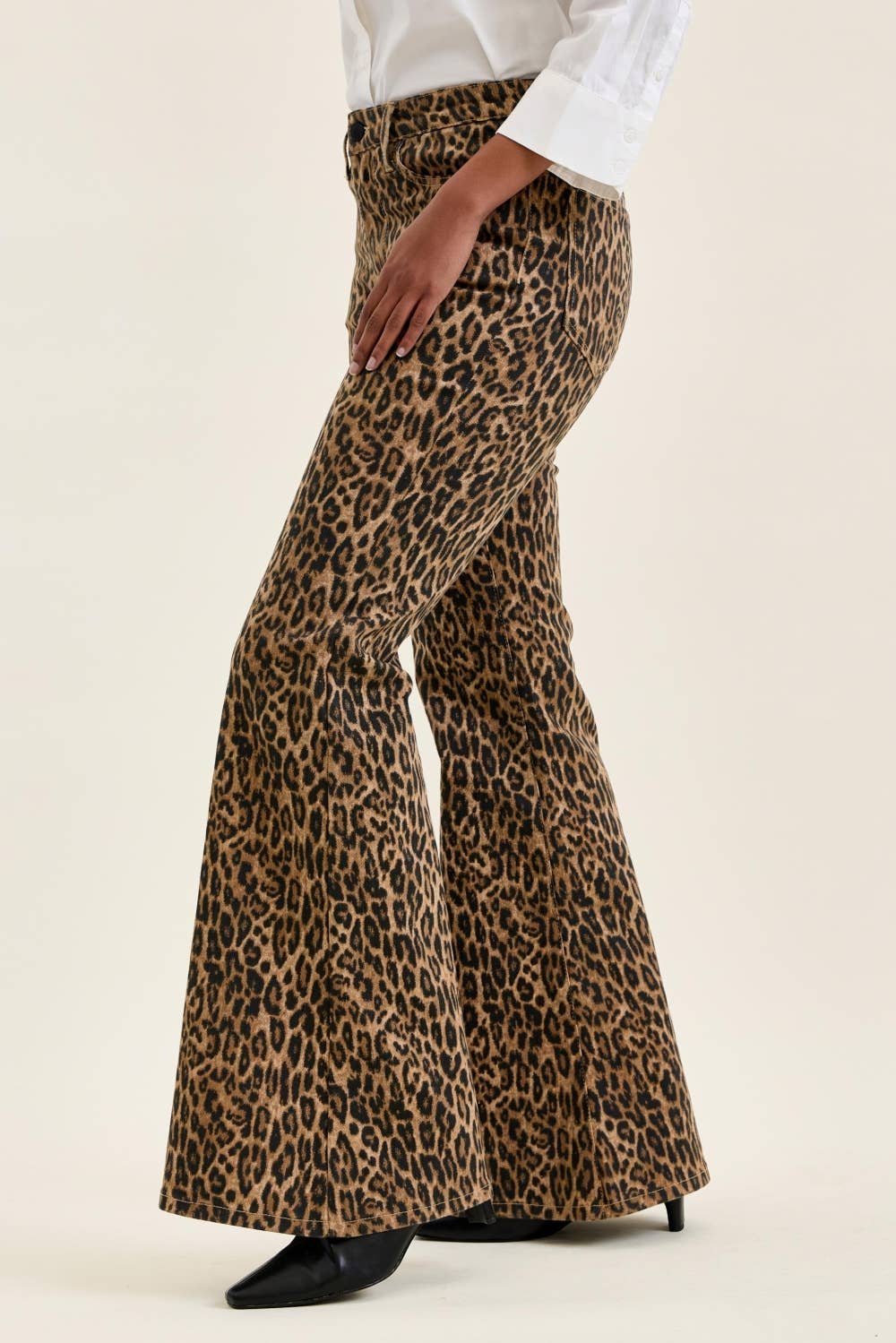 MR JAQUELINE Flare Print Leopard LUXE: PRINT