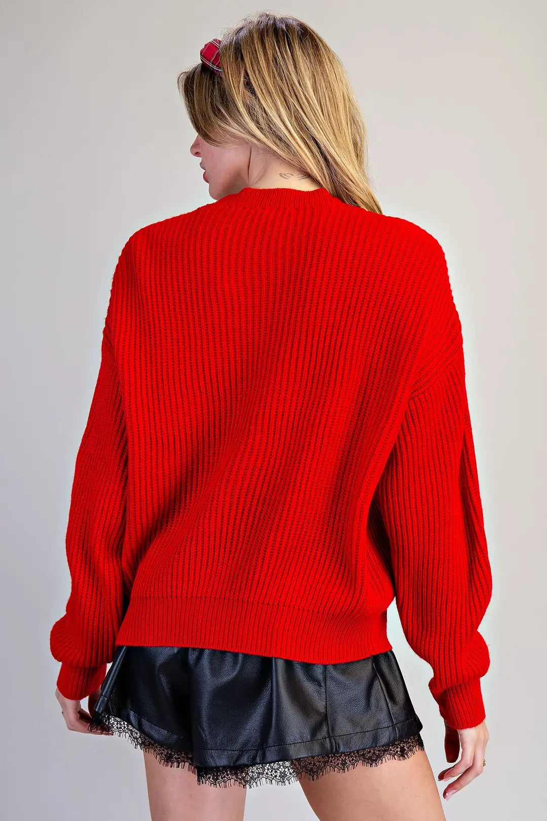 Holly Jolly and Ready to Party ... because subtle wasn't invited disco ball sweater