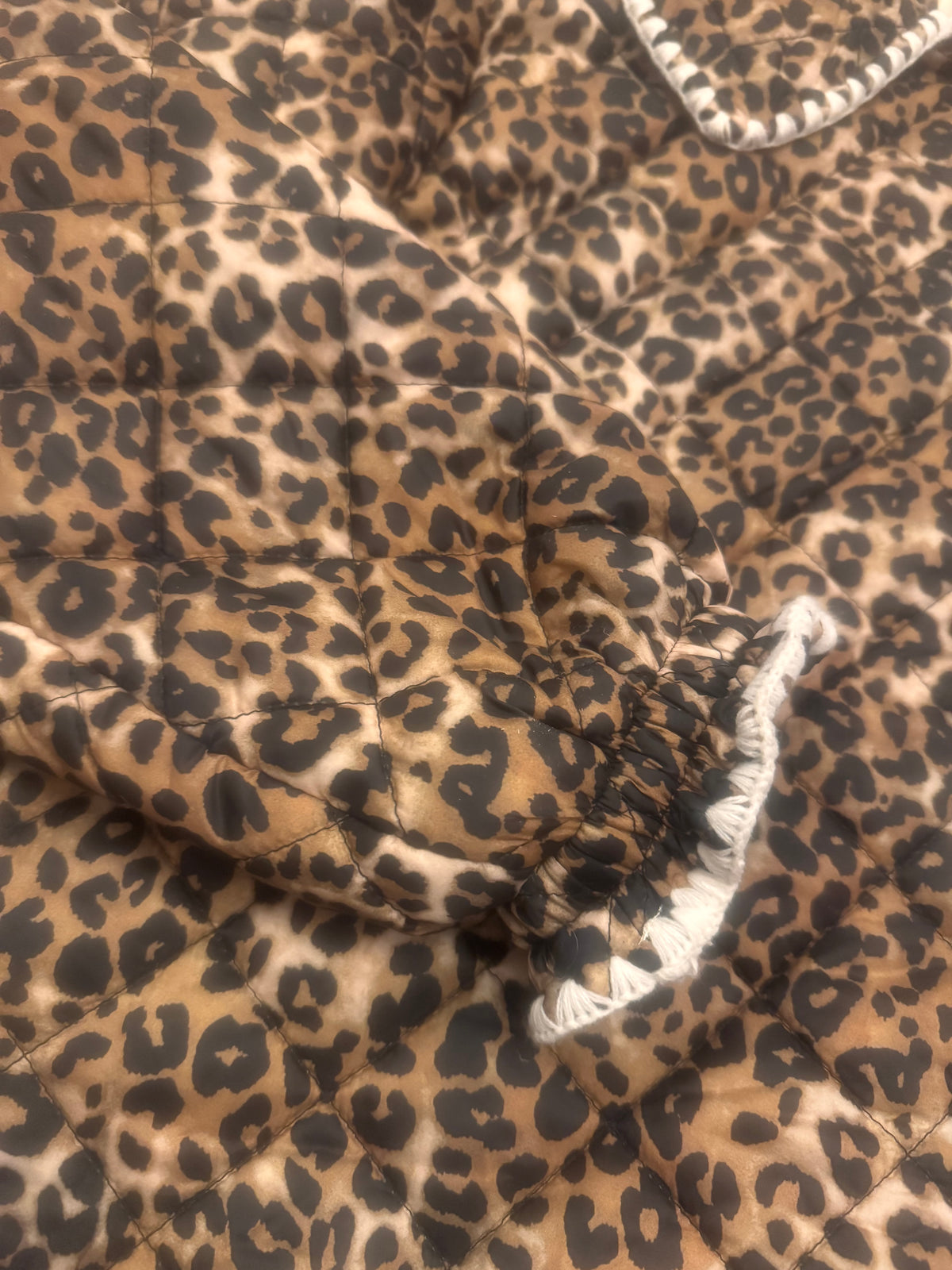 LEOPARD Quilted jacket