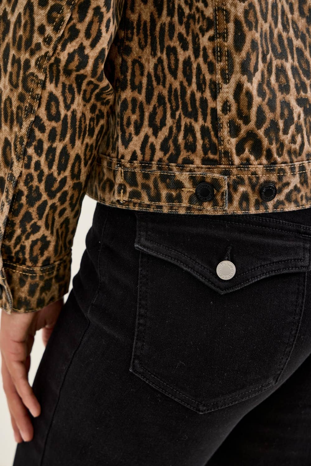 R.M. CICLY Leopard Jacket