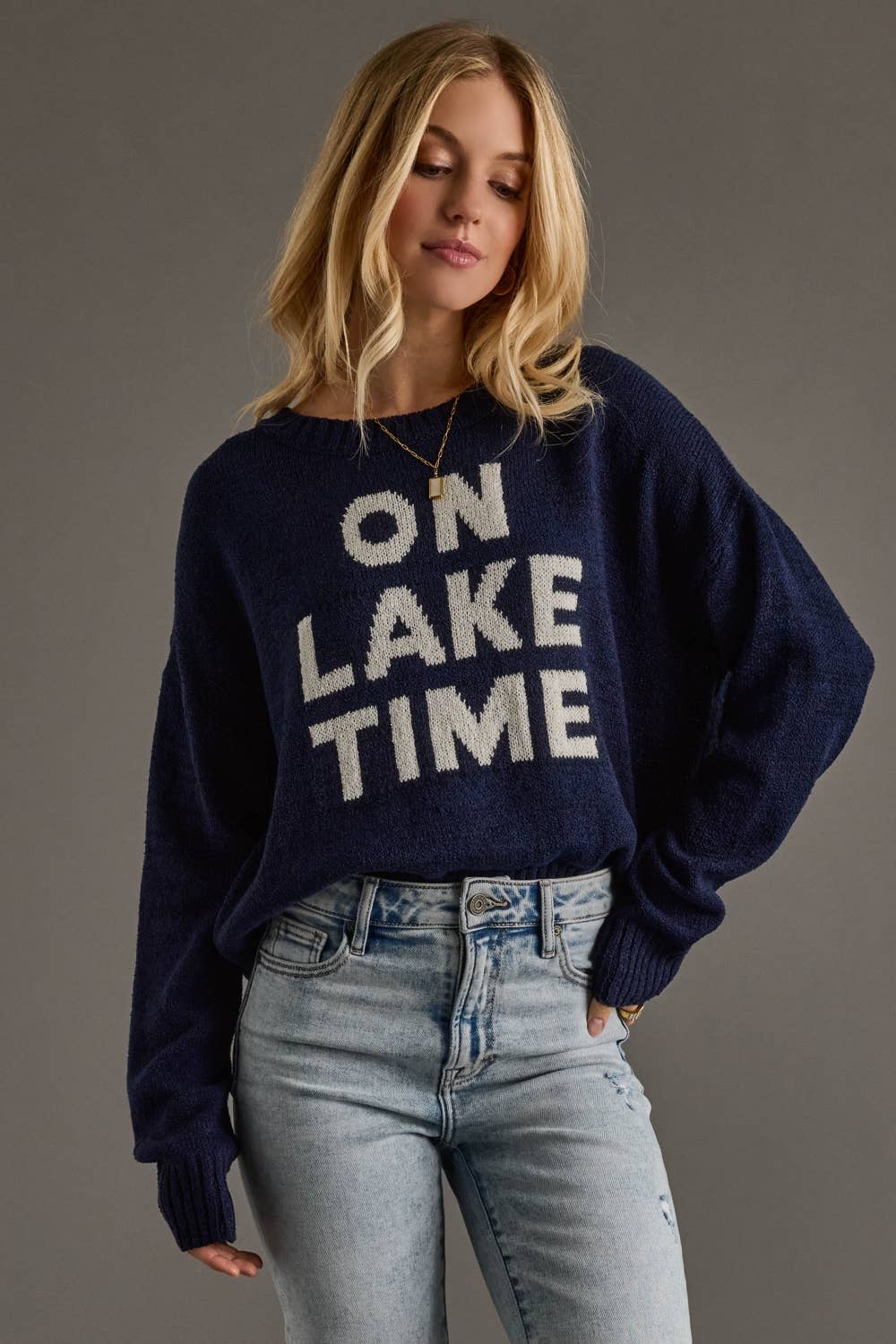 On Lake Time Lightweight Sweater