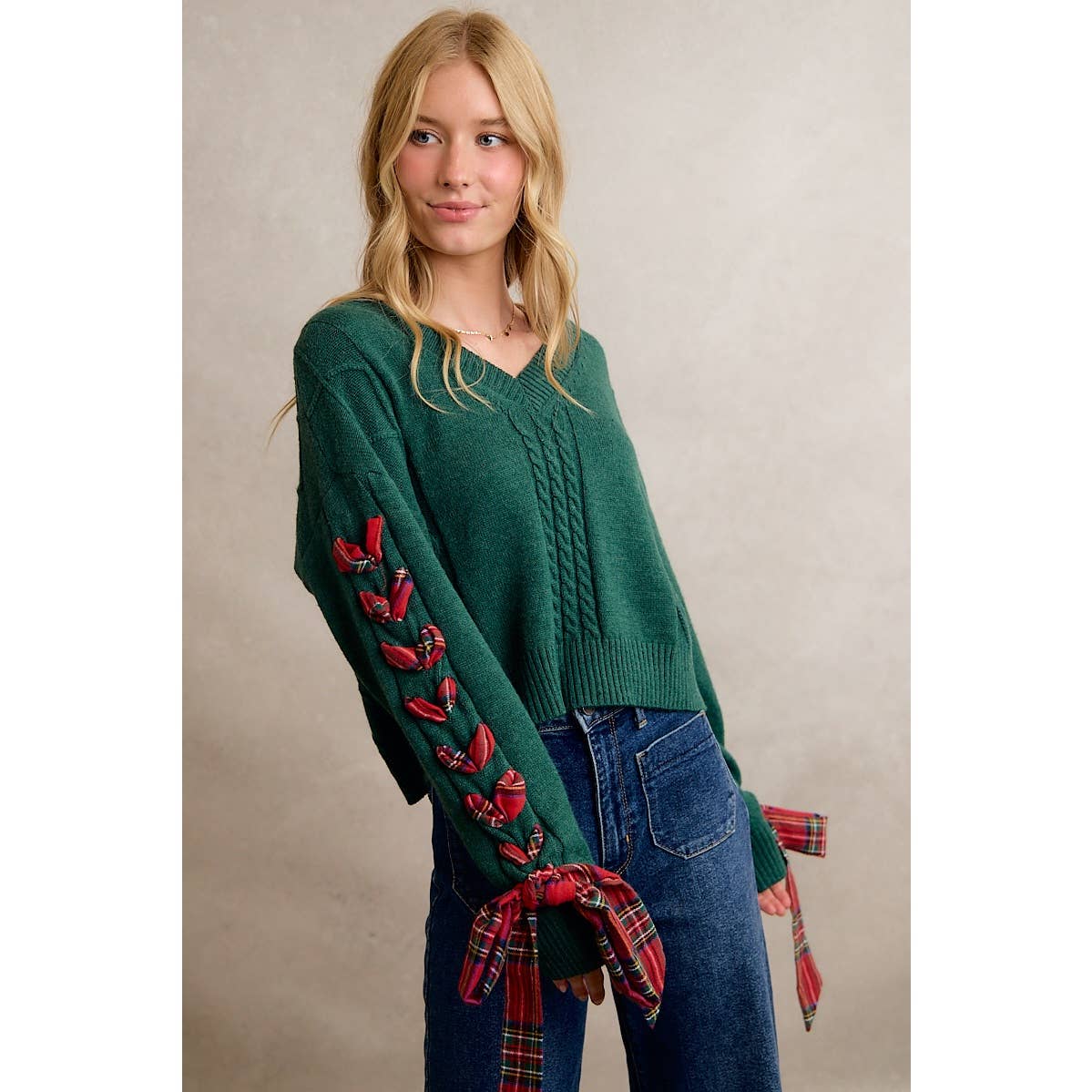 WRAPPED UP SWEATER TOP