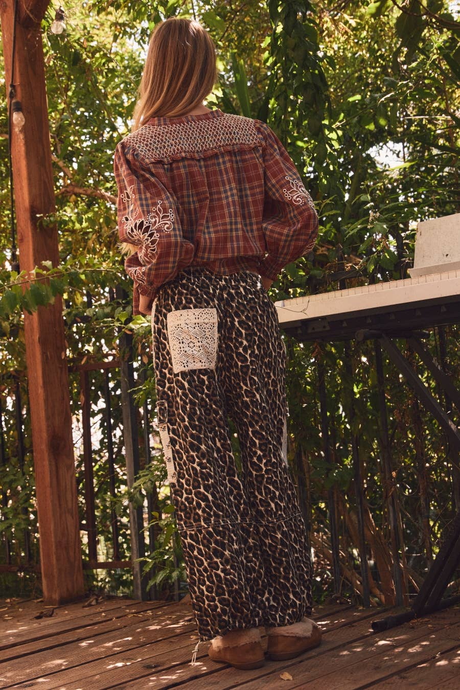 MAY SHIP Leopard Printed Bubble Pants
