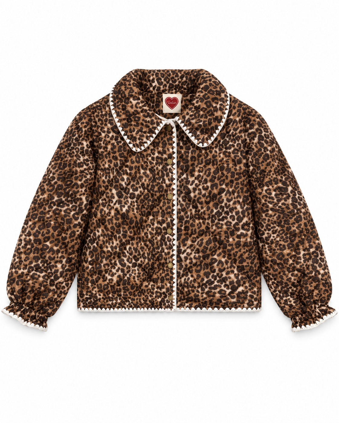 LEOPARD Quilted jacket