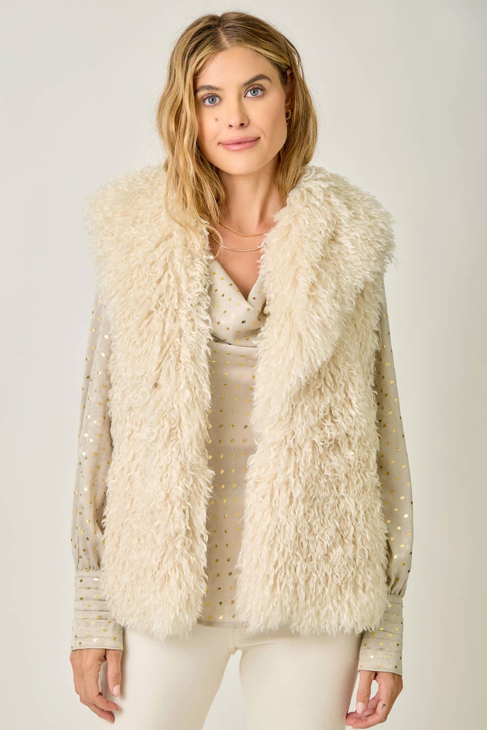 First Snow Winter White Vest