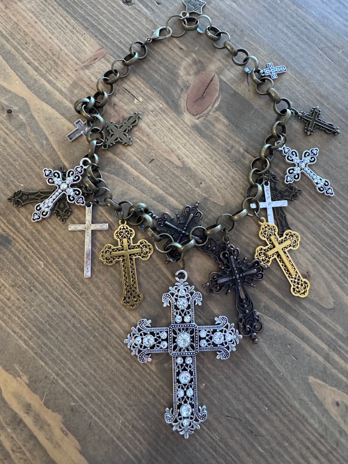 GS Cross Necklace
