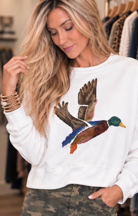 It’s giving LUCKY sweatshirt