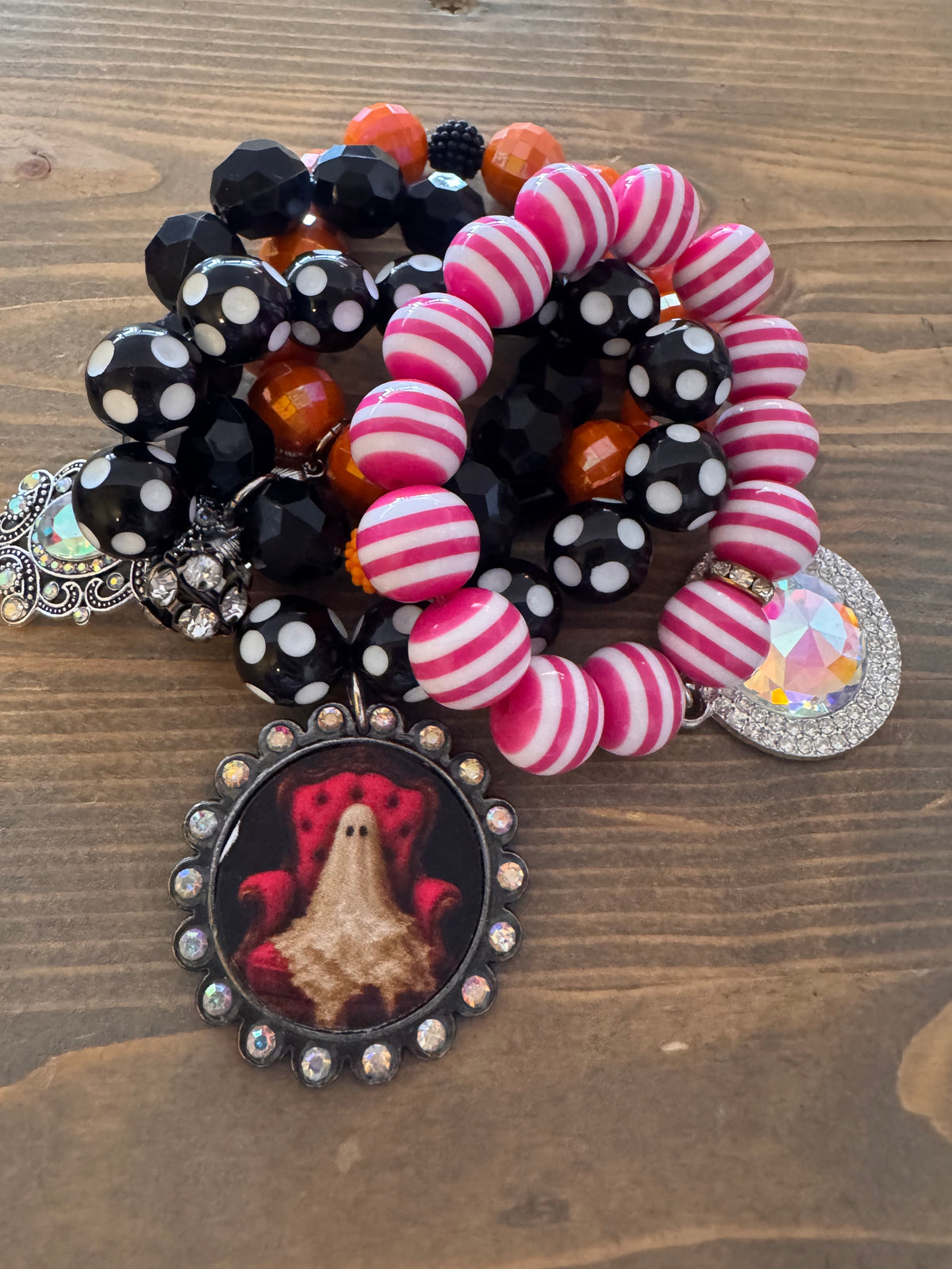 BOOtiful bracelet stacks