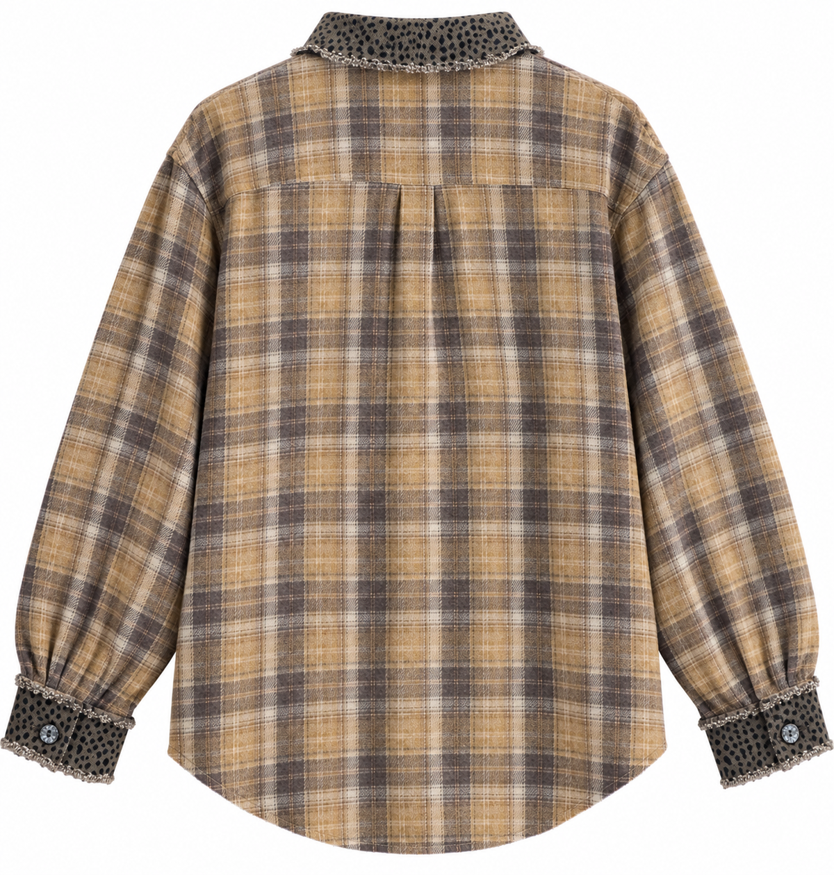 FALLIN FOR YOU POL Fall Flannel