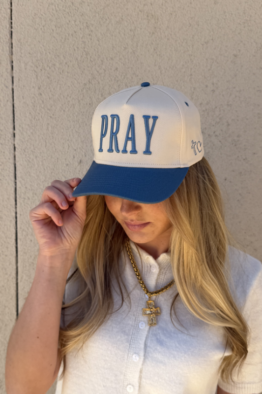 PRAY Vintage Trucker Hat