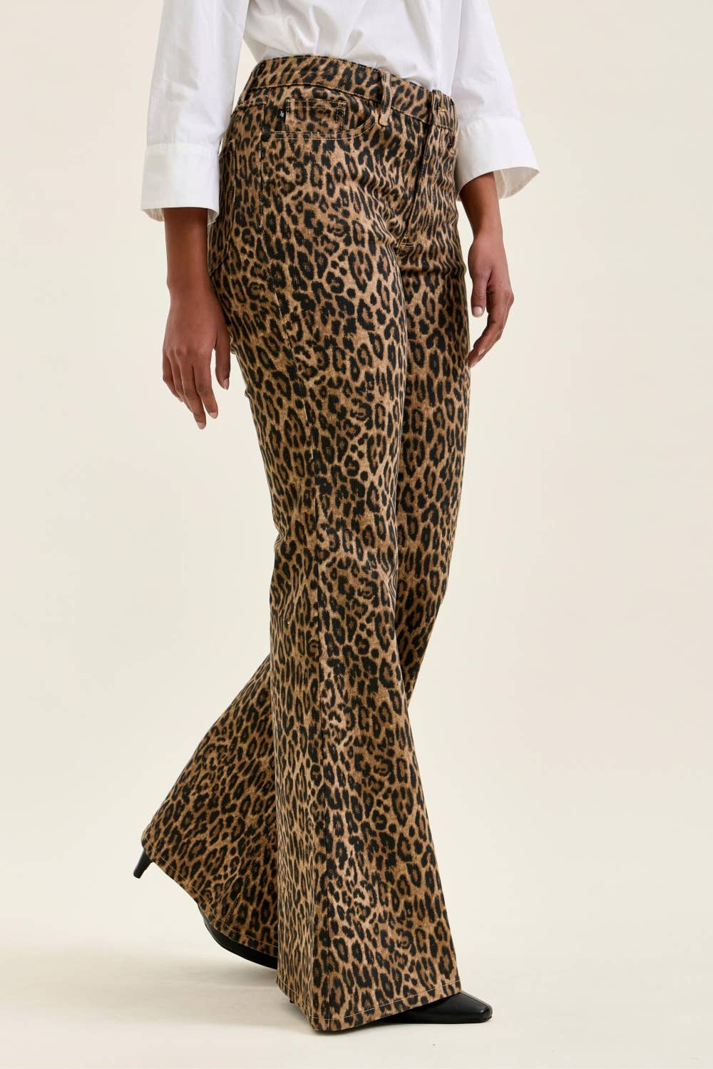 MR JAQUELINE Flare Print Leopard LUXE: PRINT