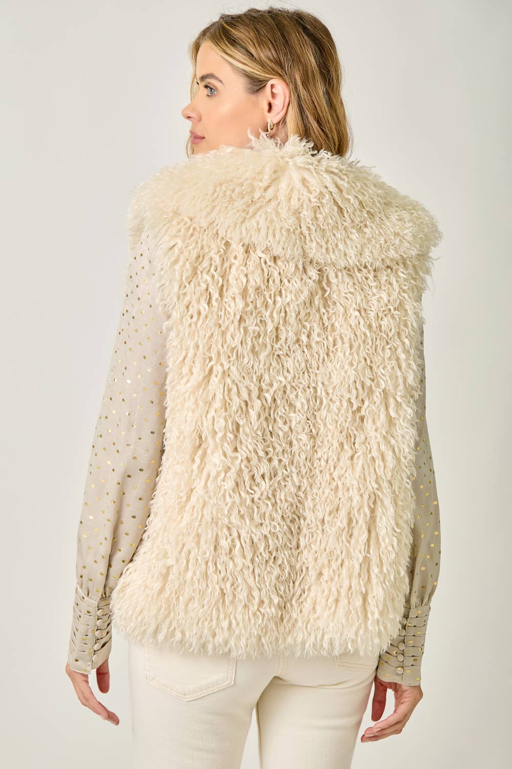 First Snow Winter White Vest