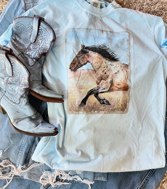 Tees - Desperado (half horse) : Hydrangea