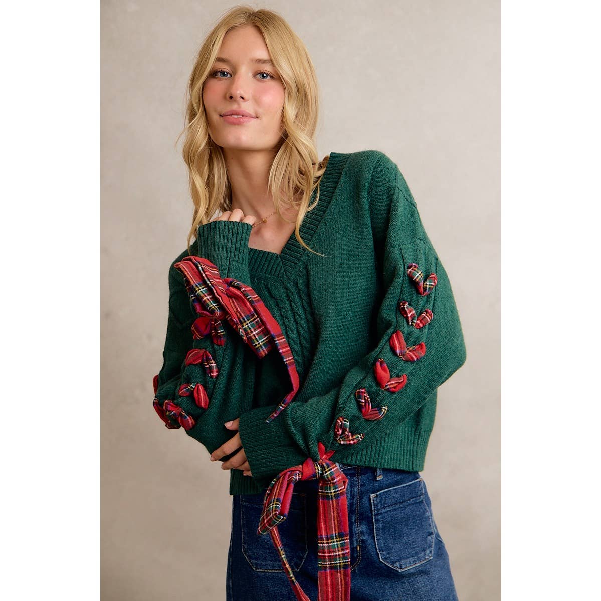 WRAPPED UP SWEATER TOP
