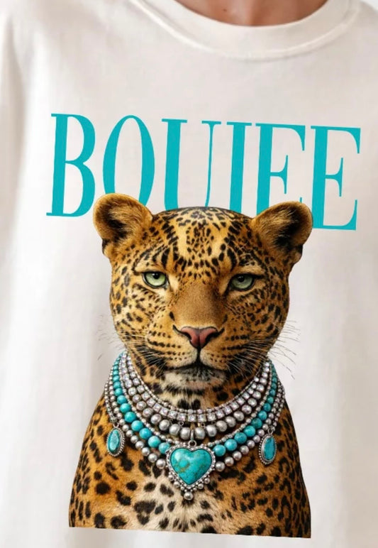 Boujee blinged tee