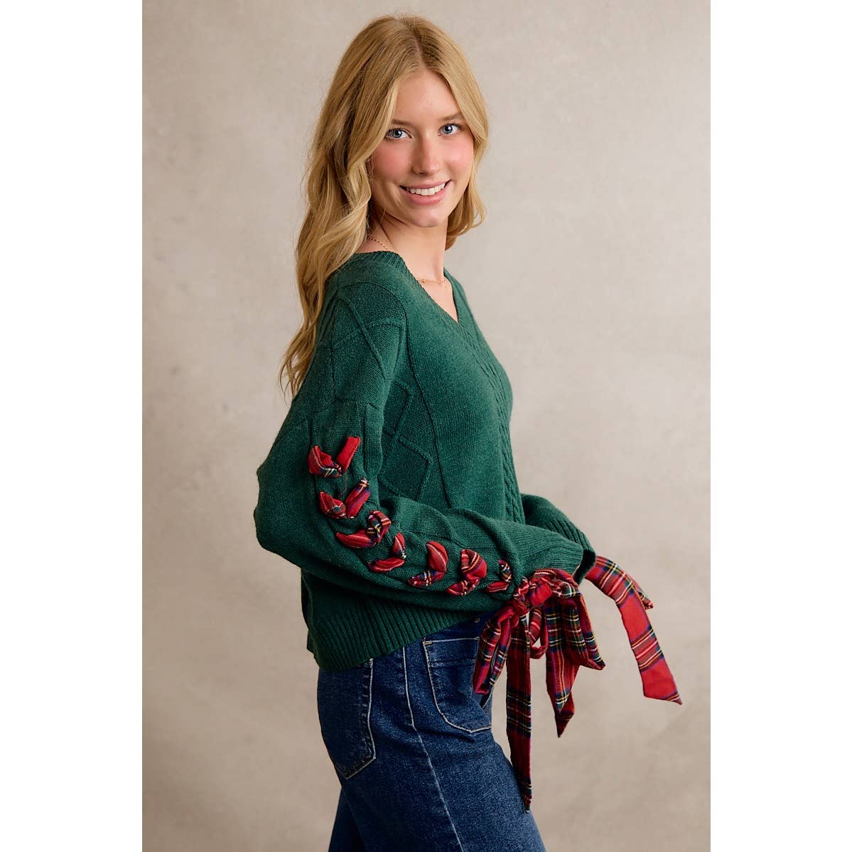 WRAPPED UP SWEATER TOP