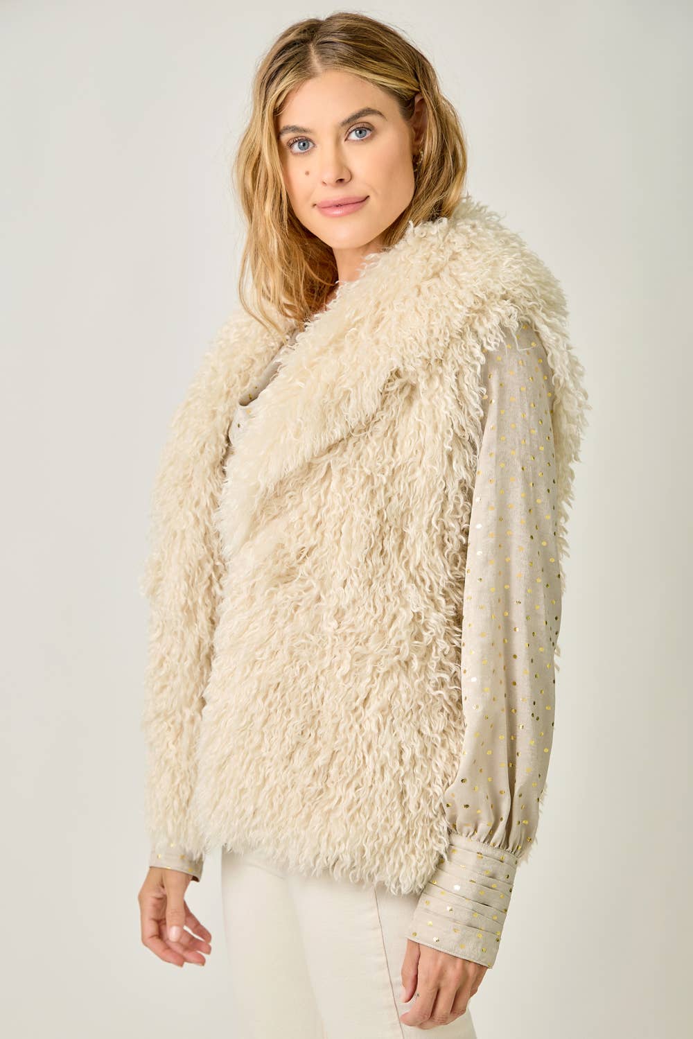 First Snow Winter White Vest