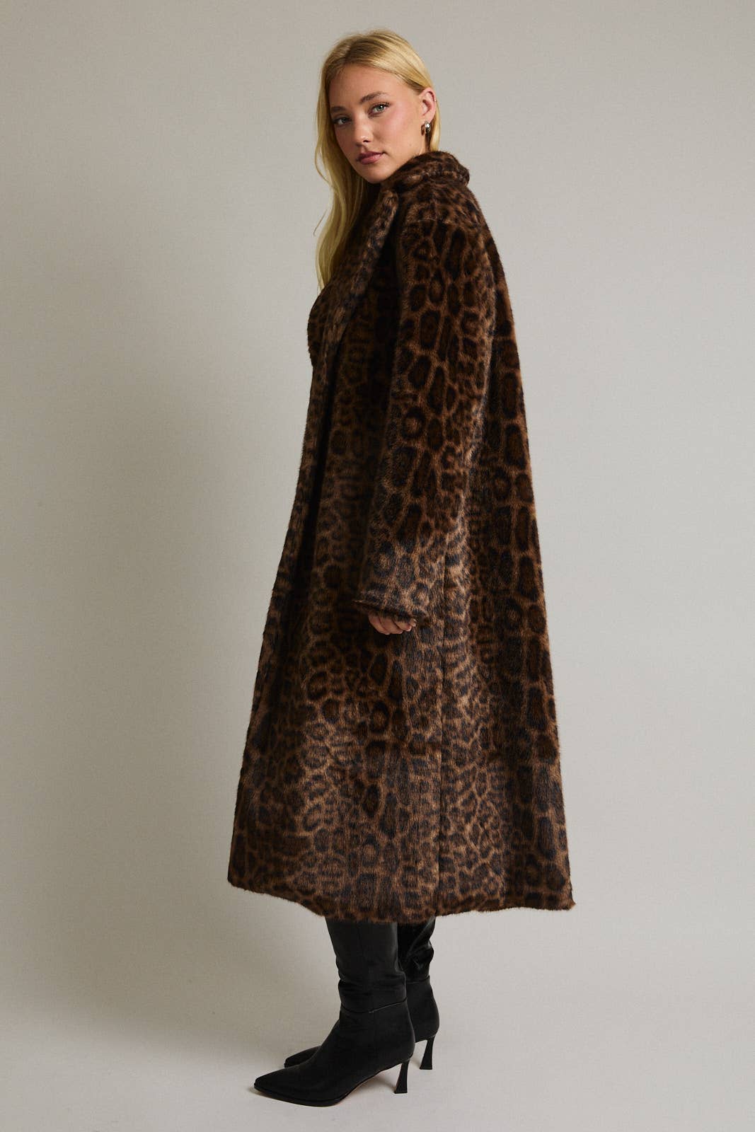 PREORDER OCT SHIP FAUX FUR LONG COAT