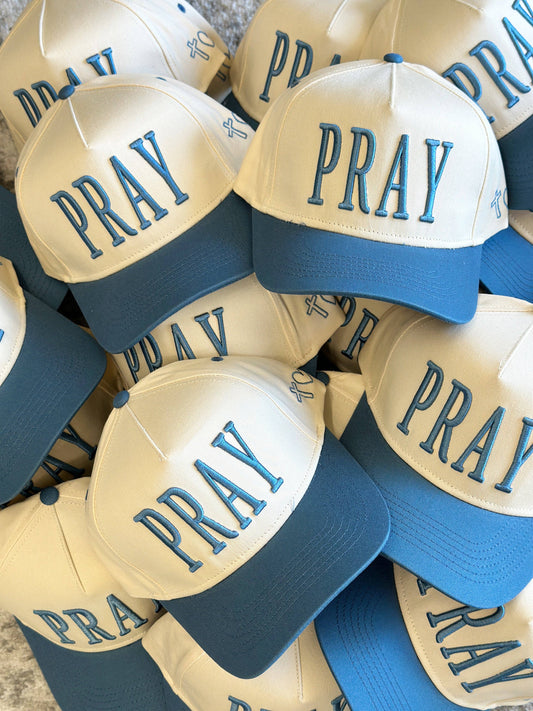 PRAY Vintage Trucker Hat
