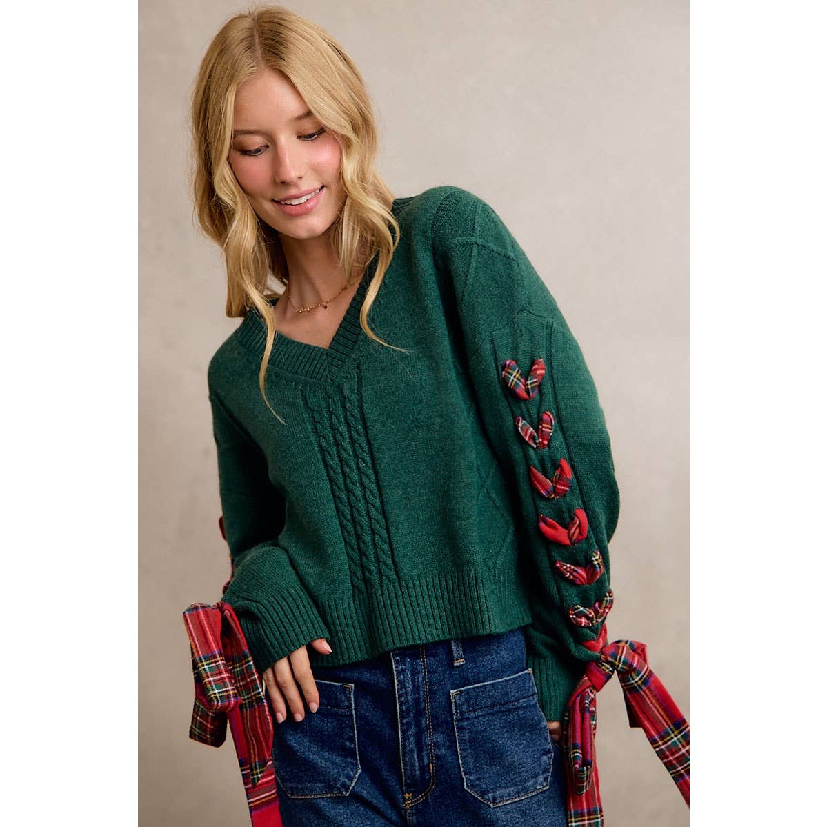 WRAPPED UP SWEATER TOP