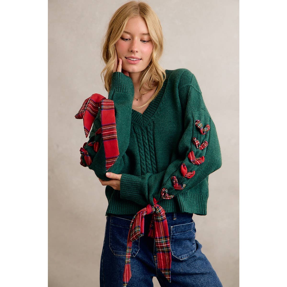 WRAPPED UP SWEATER TOP