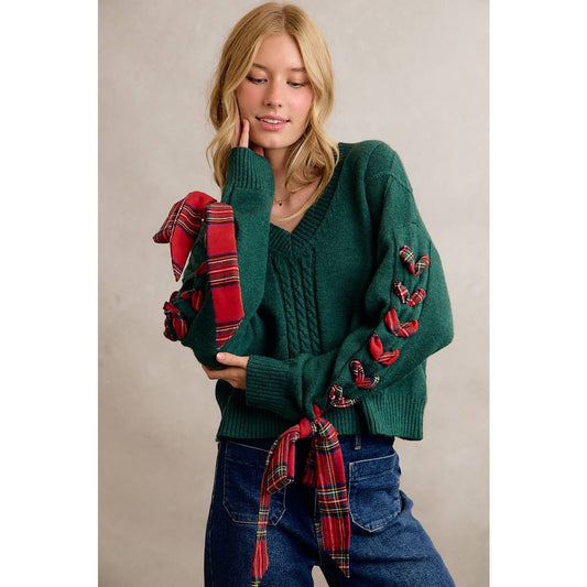 WRAPPED UP SWEATER TOP