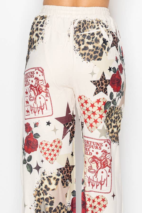 Drawstring pants Wild One