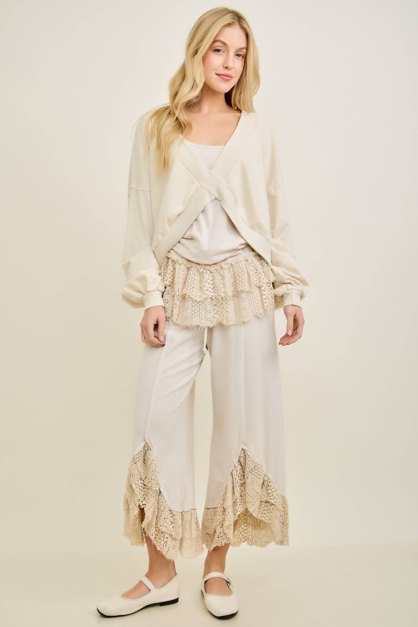 MineralWashed CrissCross Solid top HT6650P1