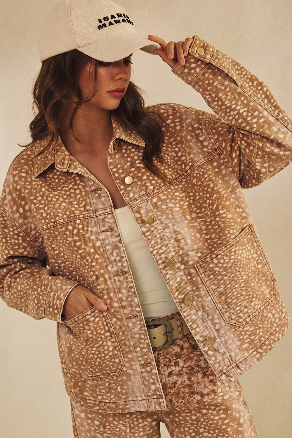 SEPT SHIP Vintage Fawn Jacket